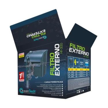 Imagem de Filtro Externo Ocean Tech HF-0300 300LH para Aquários - 127V