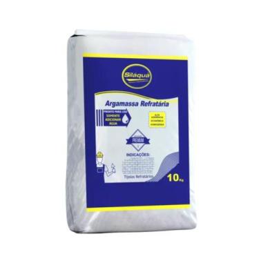 Imagem de Argamassa P/ Tijolos E Placas Refratária Massa 10kg - SILAQUA