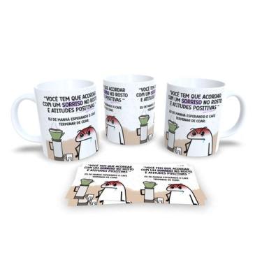 Imagem de Caneca de Porcelana Personalizada Flork Frases Engraçadas, Divertidas 