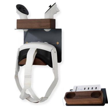 Imagem de Suporte de Parede para Fone de Ouvido VR Oculus com Carregador
