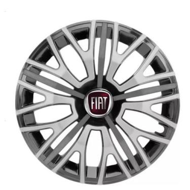 Imagem de Jogo Calota Triton Pta Aro 13 Para Palio 2005 2006 2007 - Elitte Motor