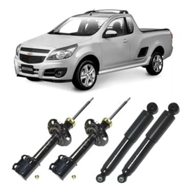 Imagem de PAR DE AMORTECEDOR DIANTEIRO E TRASEIRO MONTANA 2011 2012 2013 2014 2015 2016 EM DIANTE