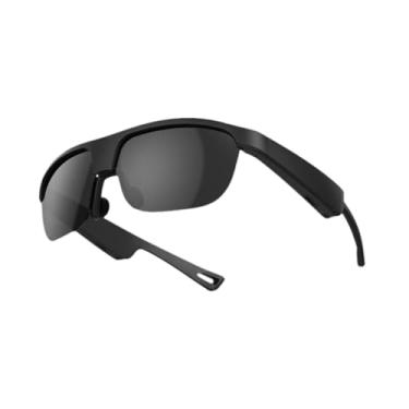 Imagem de BaotyJie Fones de ouvido sem fones de ouvido com óculos de sol inteligentes, M6pro Black