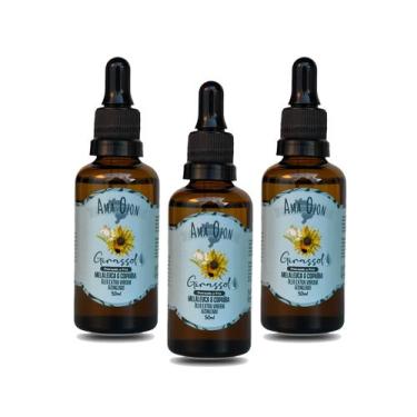 Imagem de Kit 3 Unid Óleo Ozonizado Girassol Melaleuca E Copaíba - Ama Ozon