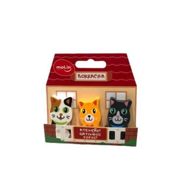 Imagem de Borracha Molin Animal Planet Cats