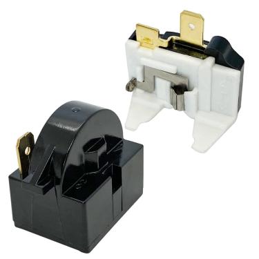 Imagem de Relé de partida do refrigerador ptc com protetor de sobrecarga