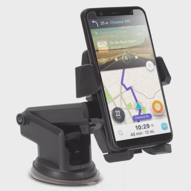 Imagem de Suporte Celular Gps Carro Veicular Sp-72 Trava Automática