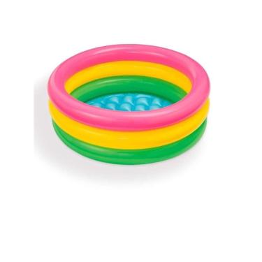 Imagem de Piscina 28 Litros Inflável Infantil Colorida