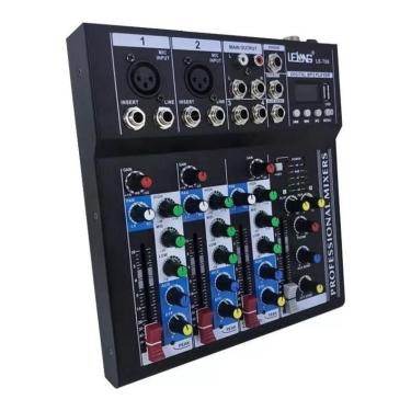 Imagem de Mesa De Som Console Lelong Le-708 De Mistura 110V/220V