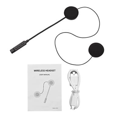 Imagem de Fone de Ouvido de Capacete de Motocicleta BT 5.1 Capacete Sem Fio Fone de Ouvido de Capacete de Microfone, Fone de Ouvido, Música Estéreo Sem Fio, Controle de Chamadas