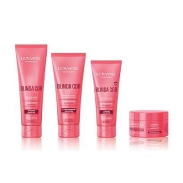 Imagem de 1520LW Kit Lowell Novo Blinda Cor Protetor Prolonga a Cor dos cabelos 4 produtos-Feminino
