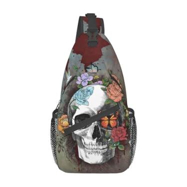 Imagem de Mochilas Sling Daypacks, cordão ajustável, bolsa de ombro única, viagem, caminhada, ciclismo, para homens e mulheres, presente.., Saco 3-4, One Size, Transversal