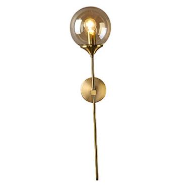 Imagem de Baoblaze Arandela Iluminação Do Luminária Interior Moderno Parede Do Quarto de Parede Interior Lanternas para Sala de Parede, Âmbar