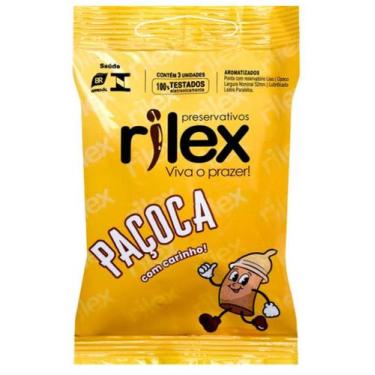 Imagem de Preservativo Paçoca Com Carinho 03 Unidades Rilex