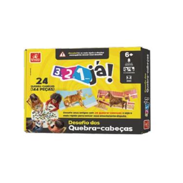 Imagem de Jogo 3 2 1 Já Desafio Quebra Cabeças