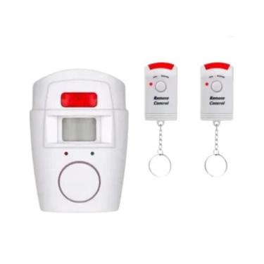 Imagem de Alarme Residencial Sensor De Presença 10M Sirene 2 Controles - Area pr