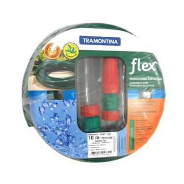 Imagem de Mangueira de Jardim Reforçada 1/2 Polegadas Com Engate 10 Metros Cód.1