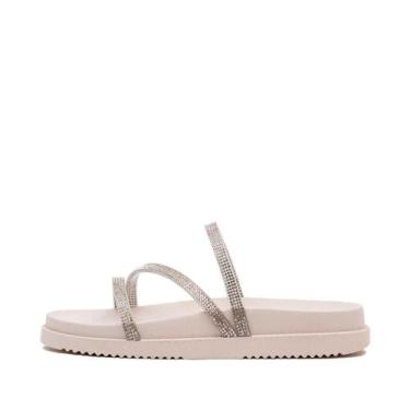 Imagem de Chinelo Petite Jolie Blitz Flatform, 36, Creme