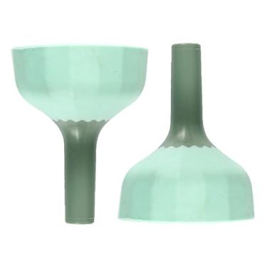 Imagem de Funil De Cozinha, Funil De Enlatamento De Silicone, Boca Larga, Funil De óleo, Acessórios De Cozinha Para Enchimento De Garrafas, 2 Peças