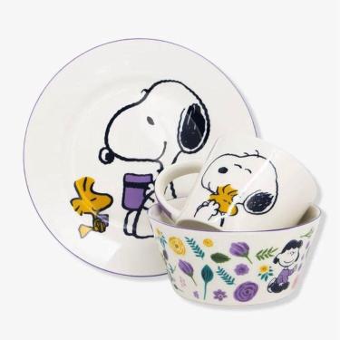 Imagem de Kit 3 Peças Bowl, Caneca E Prato Snoopy