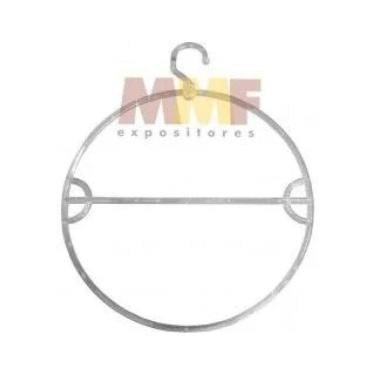 Imagem de Cabide Acrílico Redondo Giratório 45cm