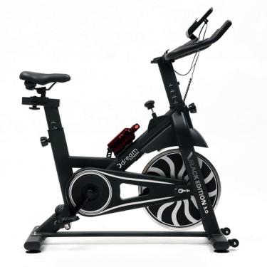 Imagem de Bicicleta Spinning Ergométrica Black Edition Dream, Preta