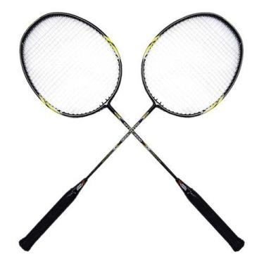Imagem de Raquete De Badminton Tênis e Squash Jogue Na Praia Clube Quintal Quadr