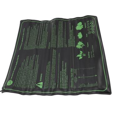 Imagem de TARSHYRY 20x20Nin Pedling Heat Tapete, PU que Quente Aquecimento Hidropônico Ponto de água para Germinação de Plantas, Jardinagem Interna, Estufa (Plugue UE 230V)
