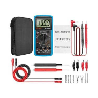 Imagem de Profissional ANENG DT9205A Multímetro Digital AC DC Transistor NCV Tes