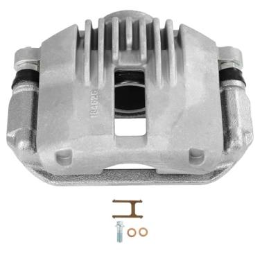 Imagem de SCITOO Pinça de freio a disco traseira esquerda 18B4627 com suporte apto para Chev para Caprice 1994-1996, para Chev para Impala 1994-1996, pistão único