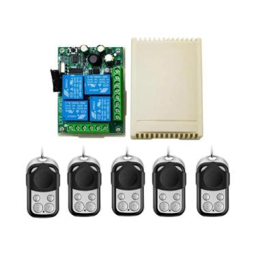 Imagem de Interruptor Sem Fio Universal 4ch Módulo Receptor De Relé 110v 130v 22