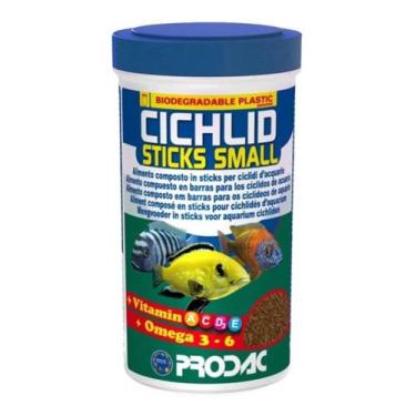 Imagem de Ração Prodac Cichlid Sticks Small 90g - Ciclídeos Pequenos