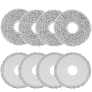 Imagem de Almofadas de substituição para Dreame L10 Ultra/L10S Pro/L10S Ultra/L10S Pro Ultra Heat/ L10 Prime/ L20 L30 L40 L50 Ultra/X30 X40 X50 Ultra & ECOVACS T3OS/T50 Series & Mova P11 0/P500 Aspirador de pó