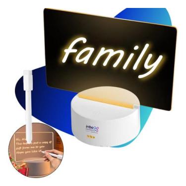 Imagem de Luminaria Abajur Led 3d Desenhar Escrever Romantica +caneta - Inboxmob