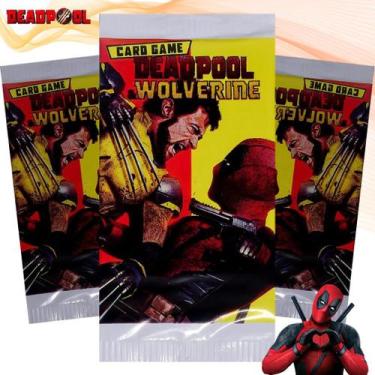 Imagem de Kit 200 cards - deadpool & wolverine - BRINDMIX