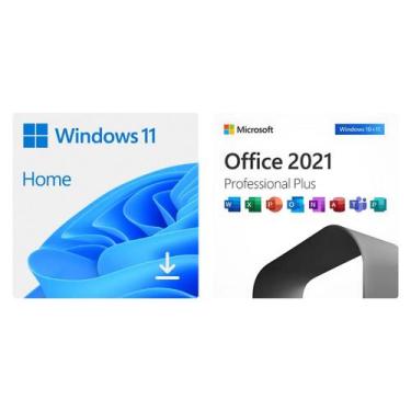 Imagem de Windows 11 Home + Microsoft Office Professional 2021 Licença Vitalícia