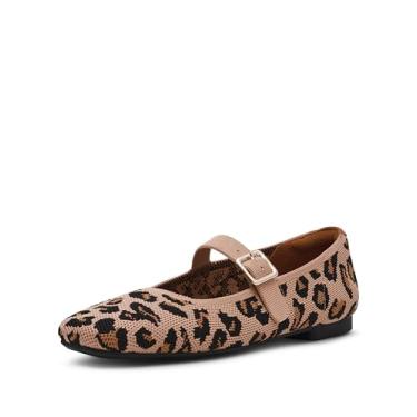 Imagem de Anne Klein Sapatilha feminina Mabel Ballet, Leopardo, 38