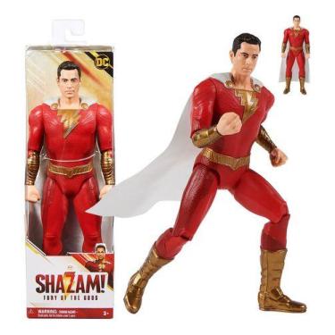 Imagem de Boneco Shazam 30cm Fúria Dos Deuses O Filme Brinquedo Dc - Sunny