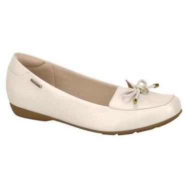 Imagem de Sapato mocassim modare ultraconfot 7016.461, Creme, 36