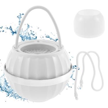 Imagem de Dojreope Filtro de água de banho, filtro de água de banheira de plástico eficiente filtro de torneira de banheira suspensa portátil ampla compatibilidade filtro de banheira de chuveiro vários estágios