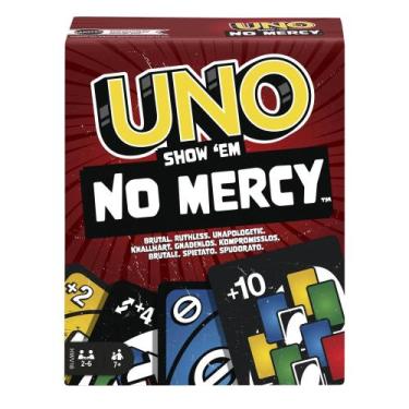 Imagem de Jogo UNO Show em No Mercy Mattel 169 Peças