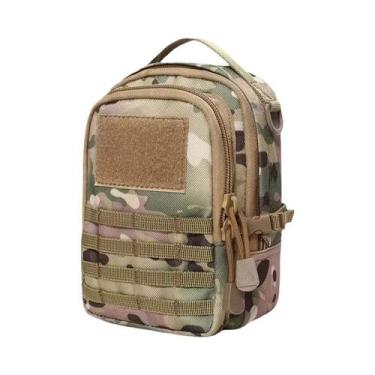 Imagem de Bolsa Tática Pequena Molle EDC Para Ferramentas, Compacta E Multiuso, 