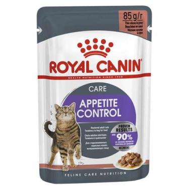Imagem de KIT Sachê Royal Canin Appetite Control Alimento Úmido para Gato 85g - 
