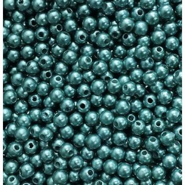 Imagem de PÉROLA DE ABS LISA Nº 05 20G PEROLA 5MM - LADEIRA BIJUTERIAS, VERDE TU