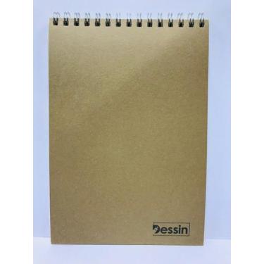 Imagem de Bloco de anotações Dessin kraft pólen bold 70g c/50fls sem pauta