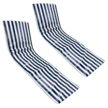 Imagem de Colchonete Revestido Espreguiçadeira Piscina Reforçado 2un - DreamInBo