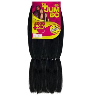 Imagem de Jumbo Ser Mulher – Cabelo para Tranças Box Braids 420g 65cm | Novo Pacote | Maior Volume