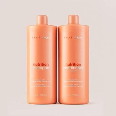 Imagem de Kit duo braé stages nutrition shampoo e condicionador 1l