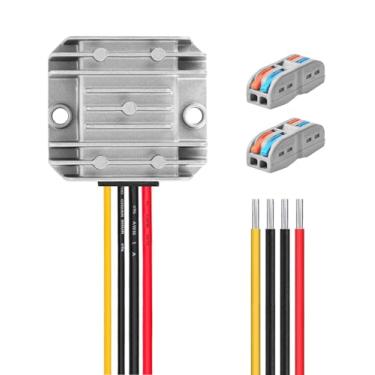 Imagem de Gebildet Regulador e redutor de voltagem de CC de 8 V a 40 V a 12 V, 3A, 36 W, conversor de CC de 36 V, 24 V, 18 V a 12 V, módulo regulador e transformador impermeável
