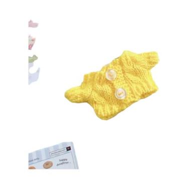 Imagem de Roupas De Boneca Mini Plush De 10cm Acessórios Suéter E Chapéu Para Bo
